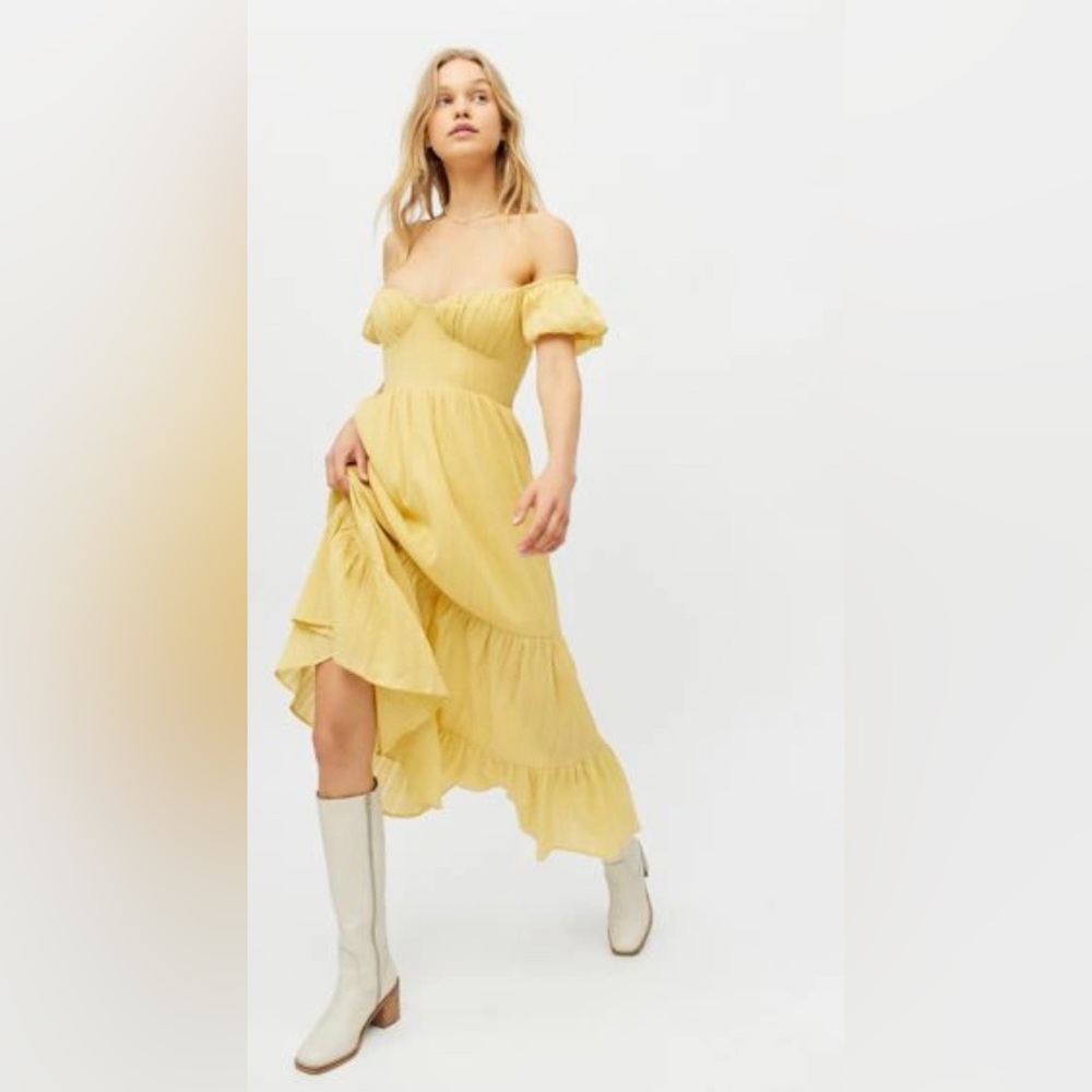Amelie tiered maxi